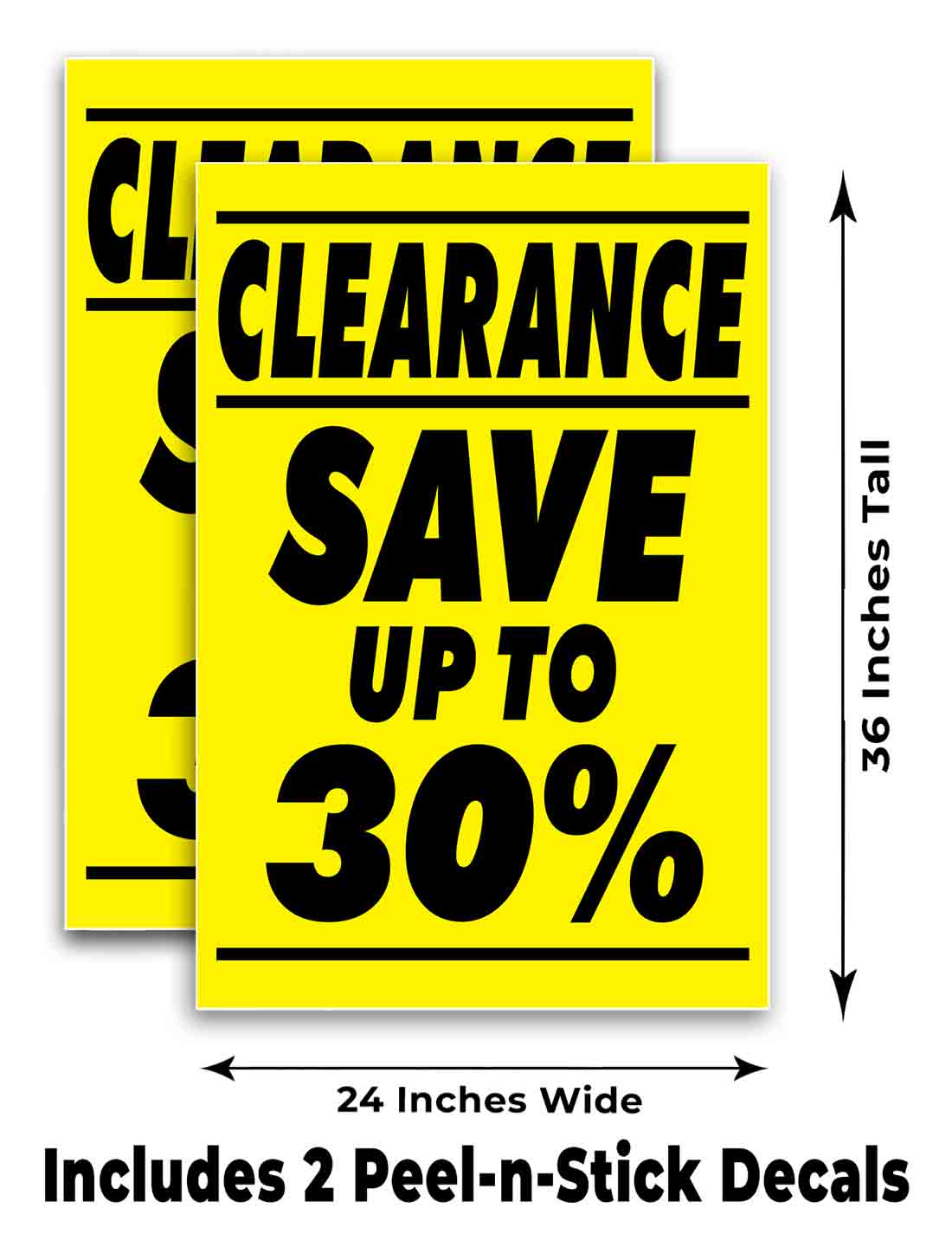 CLEARANCE SAVE UP TO 30% Signicade 24x36 Aframe Sidewalk Sign Banner Decal SALE - Picture 6 of 9