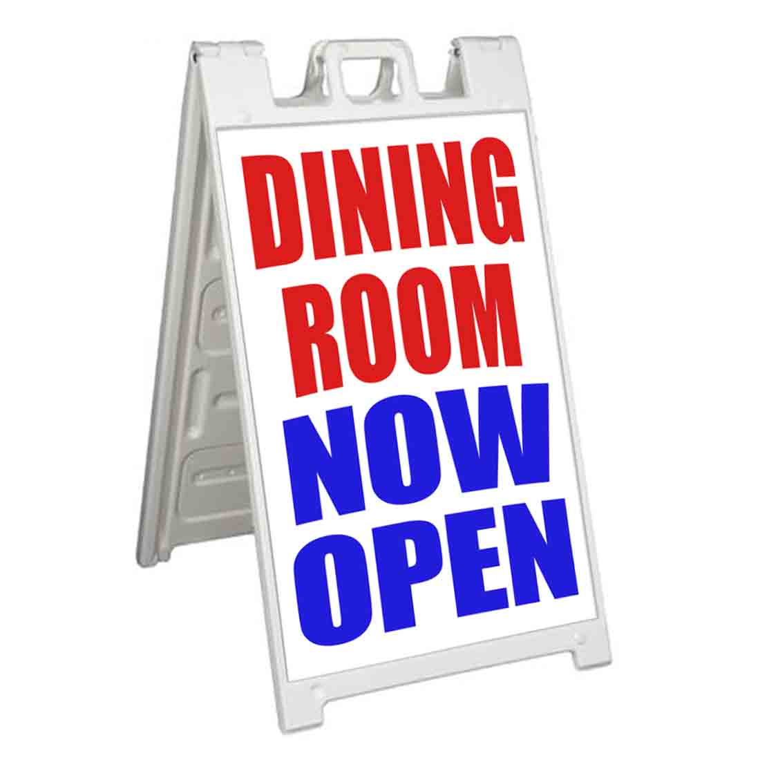 DINING ROOM NOW OPEN Signicade 24×36 Aframe Sidewalk Sign Banner Decal OPEN
