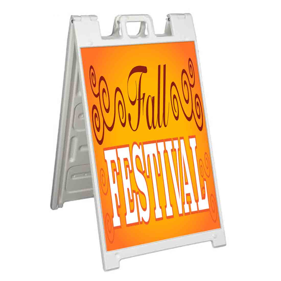 FARM FALL FESTIVAL Signicade 24×36 Aframe Sidewalk Sign Banner Decal EVENT