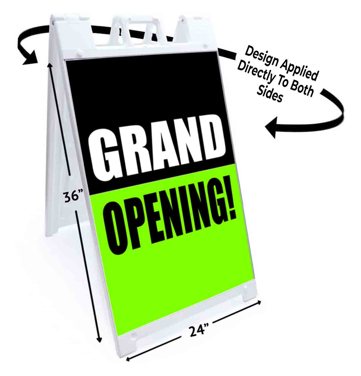 GRAND OPENING Signicade 24×36 Aframe Sidewalk Sign Banner Decal