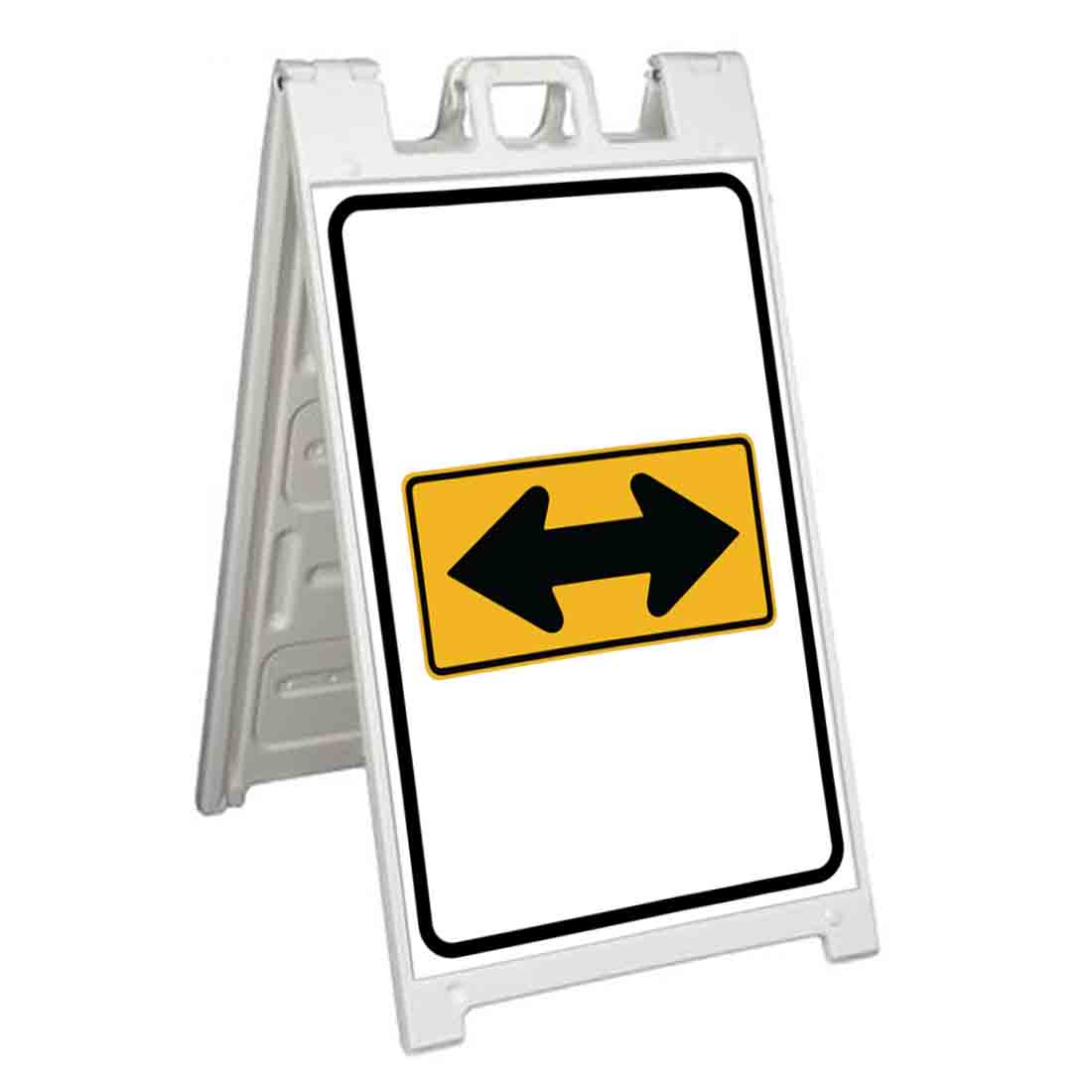 T INTERSECTION Signicade 24×36 Aframe Sidewalk Sign Banner Decal STREET ROAD