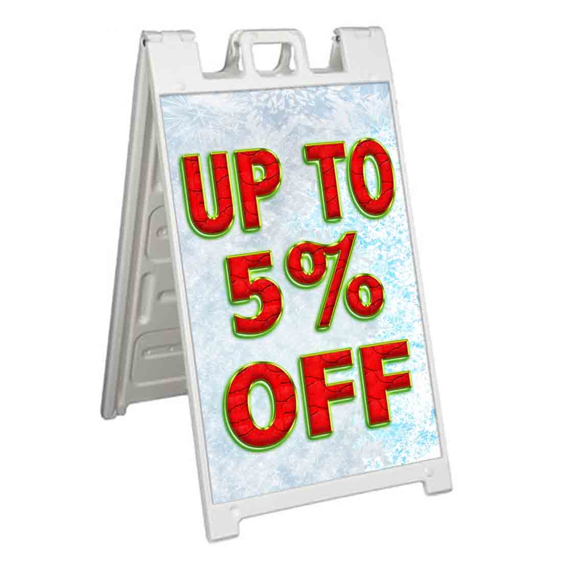 UP TO 5% OFF Signicade 24×36 Aframe Sidewalk Sign Banner Decal DISCOUNT SPECIAL