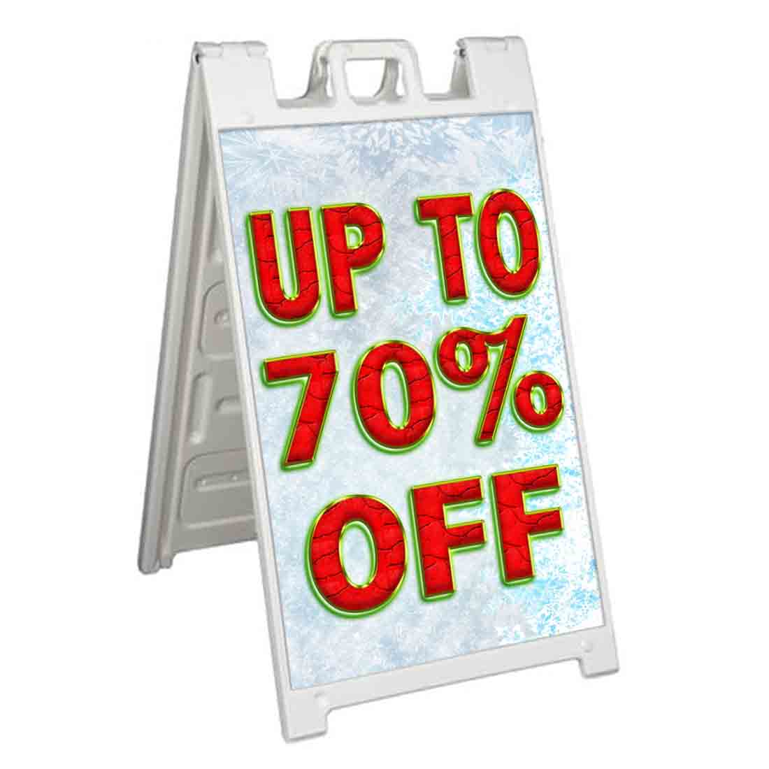 UP TO 70% OFF Signicade 24×36 Aframe Sidewalk Sign Banner Decal SALE SPECIAL