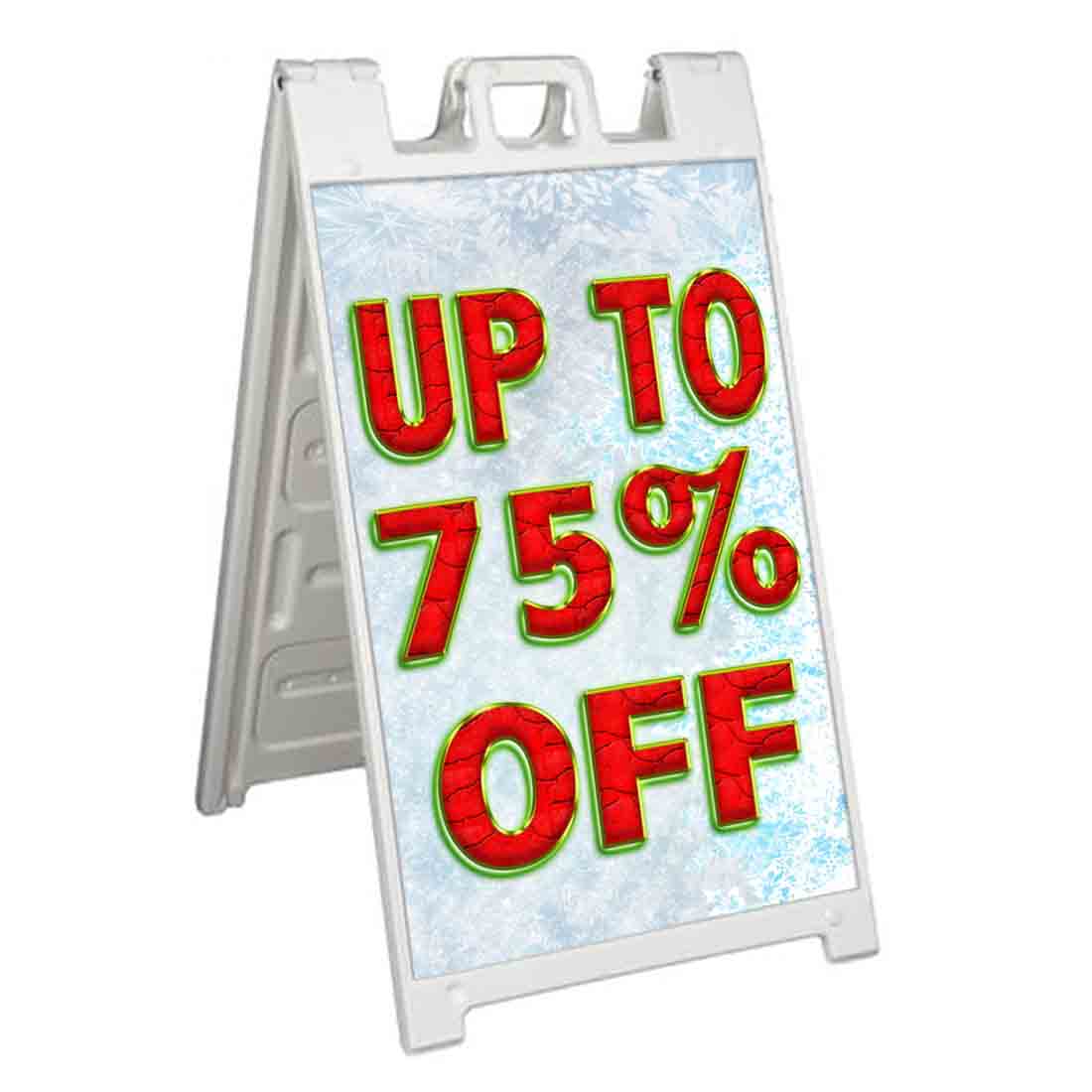 UP TO 75% OFF Signicade 24×36 Aframe Sidewalk Sign Banner Decal SALE SPECIAL