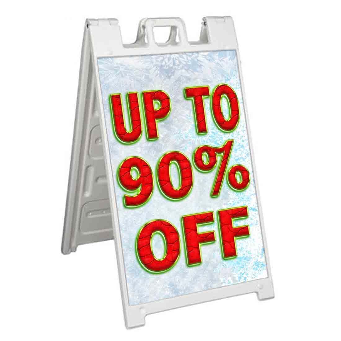UP TO 90% OFF Signicade 24×36 Aframe Sidewalk Sign Banner Decal SALE SPECIAL